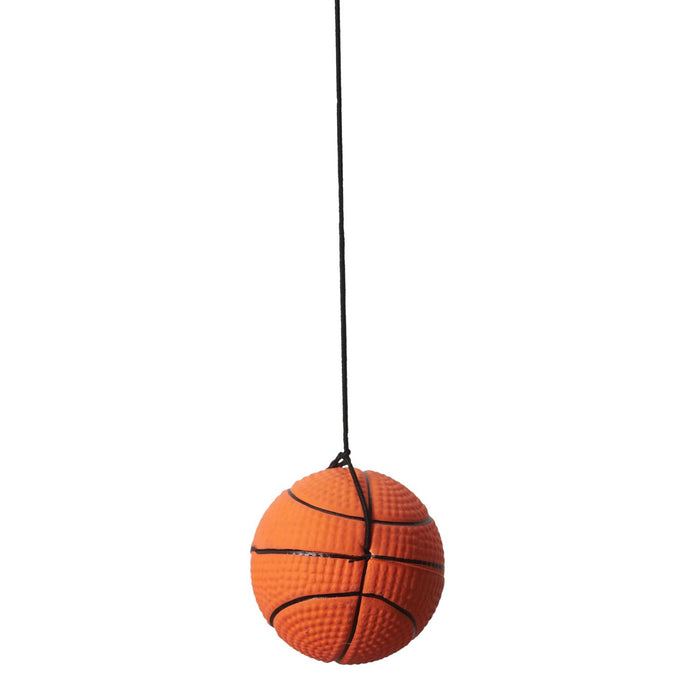 BALLE BASKET REBONDISSANTE + ELASTIQUE