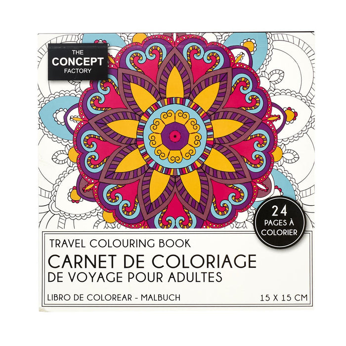 LIVRE DE COLORIAGE DE VOYAGE 24 PAGES