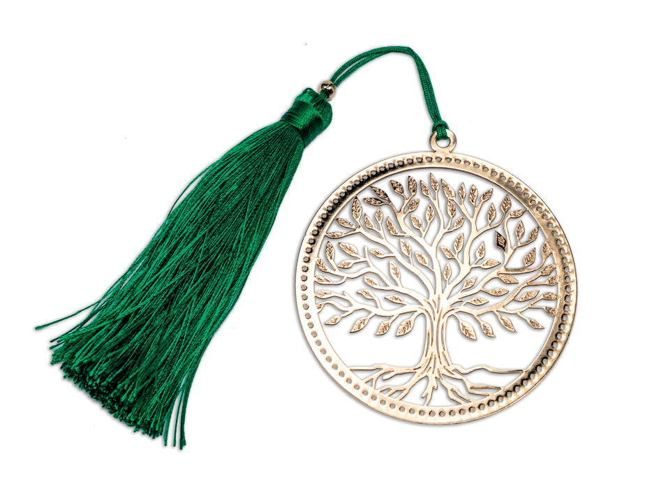 MARQUE PAGE MÉTAL DÉCOUPE - ARBRE