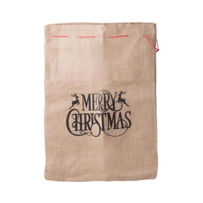 SAC MERRY CHRISTMAS MARRON 77X50