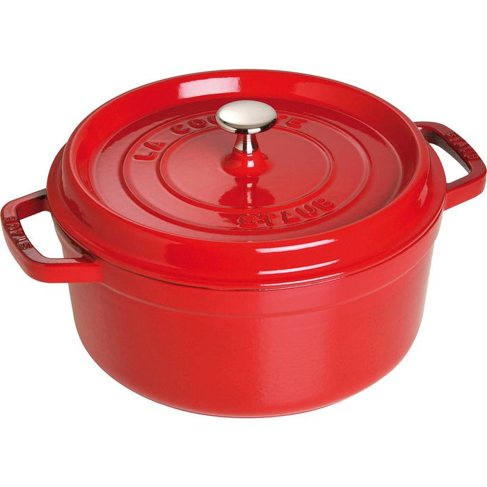 COCOTTE RONDE ROUGE STAUB 24CM