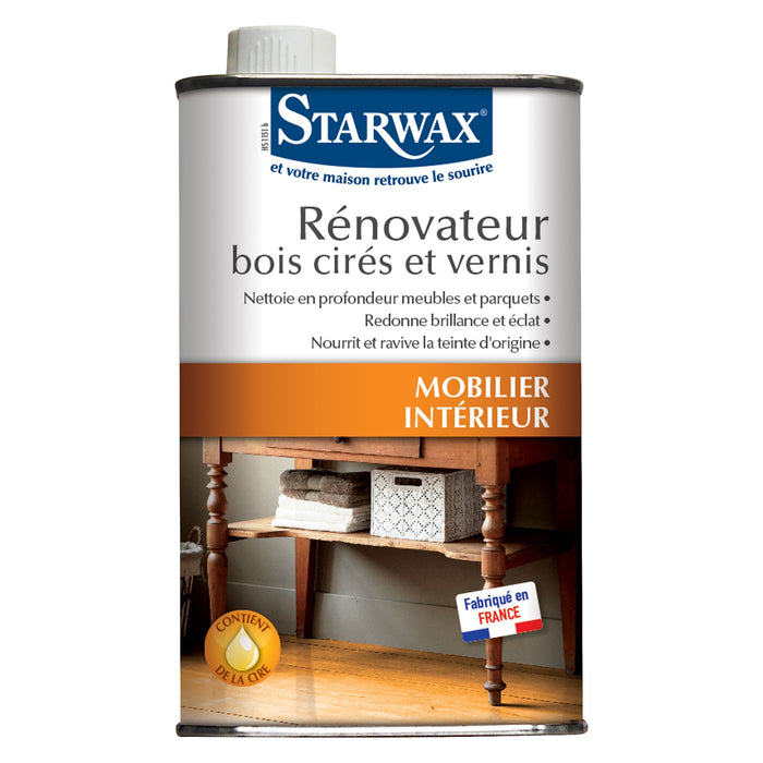 RÉNOVATEUR BOIS CIRÉS ET VERNIS STARWAX